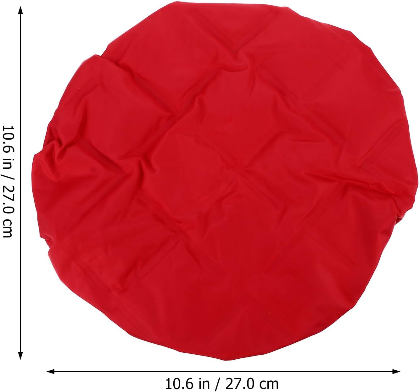 Lurrose Microwavable Red Heat Cap for Deep Conditioning Hair Treatments with Gel and Fabric Material Featuring Nutrient Diffusion and Refrigerator Cooling for Effective Hair Care