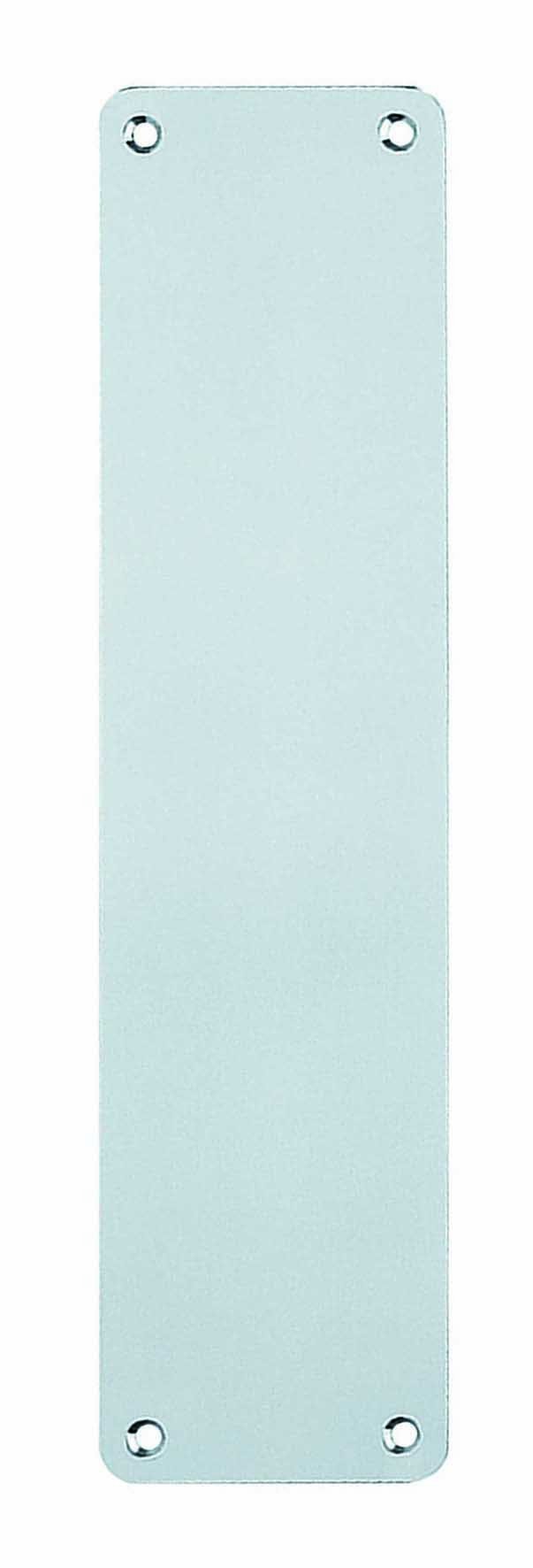 Carlisle Brass Gold 500 X 75Mm Finger Plate - Plain
