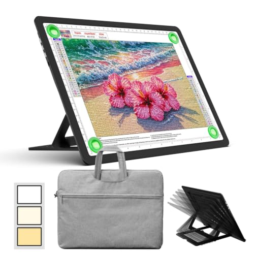 Buspher Rechargeable A4 Light Board with Stand & Bag, Magnetic Light Table by Buspher - Used condition - US$43.22