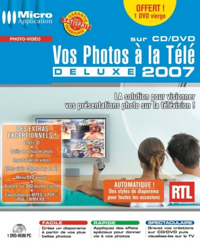 Vos photos télé sur CD/DVD 2007 deluxe Collectif