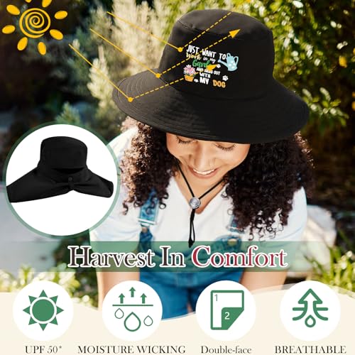 Sombrero con ala ancha para mujer Shyyween miniatura 4