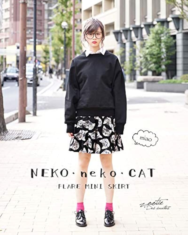 BABY　猫ちゃん柄のスカート BABY 猫ちゃん柄のスカート