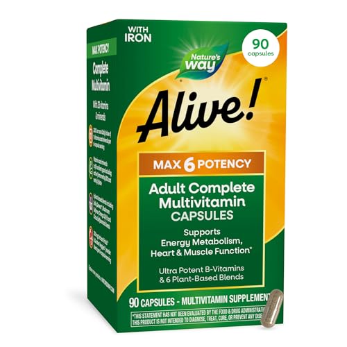 Nature's Way Alive! Max6 Potency Adult Complete Multivitamin, 90 ct - image 1