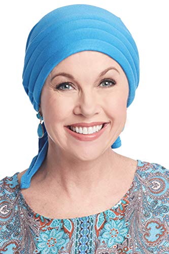 Cardani Instant Tie Headscarf - Padded Easy Tie Triangle Scarf in Luxury Viscose from Bamboo