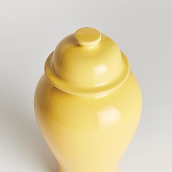Bed Bath & Beyond Koa Lidded Ginger Jar Yellow - Large Mini