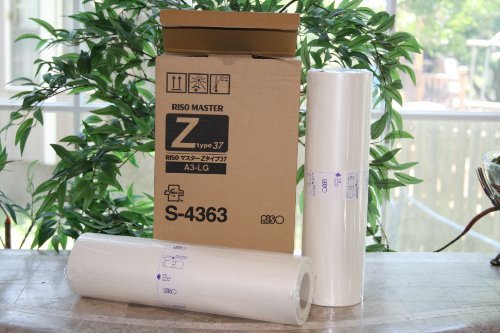 Master RISO S4363 noir pour RISOGRAPH RZ390 imprimante de bureau