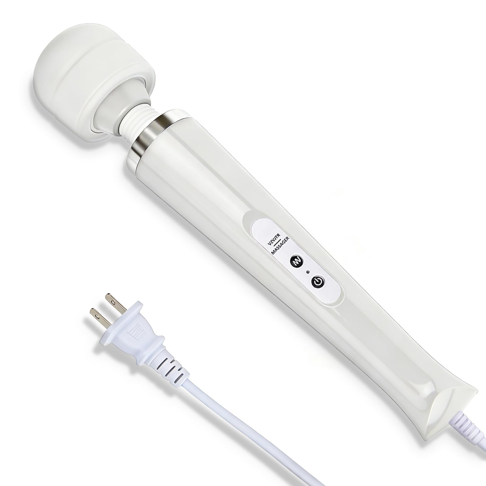Handheld Massager, Personal Foot Deep Tissue Massager, Back Massager with 10 Speed Settings, Powerful Whole Body Massage Tool for Muscle, Back, Foot, Neck (Mist)