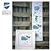 Vervaco Whales Fun Cross Stitch Birth Record Kit