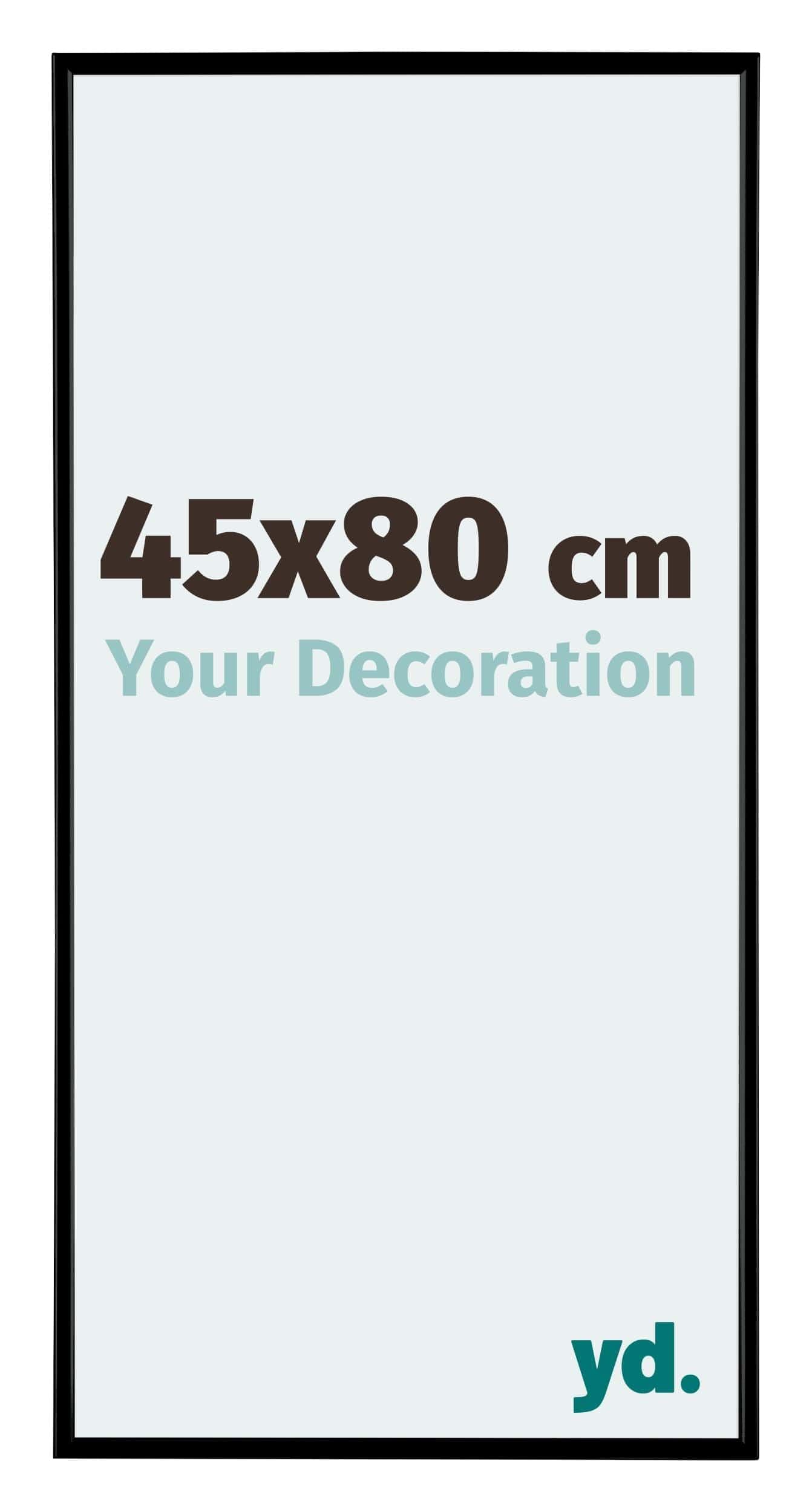 Your Decoration - Picture Frame 45x80 cm - Black Matte - Decorative Wall Frame in Plastic with Antireflection - Frame 45x80 - Evry โ image 1