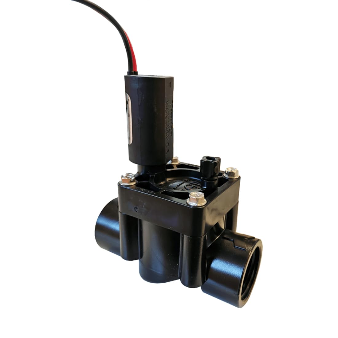 HUNTER PGV-101G-B 9V Elettrovalvola di irrigazione 1"- RH. [Pack 4] PVC con solenoide 9V e regolatore di portata - Elettrovalvola di irrigazione 1" 9V PGV-101 Hunter