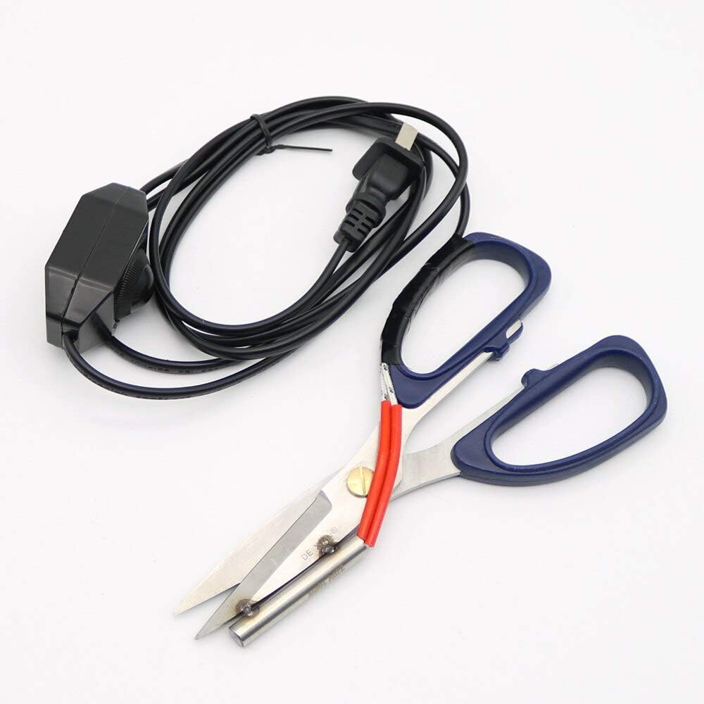 Tool Parts 1Pc Electric Heating Tailor Scissors with Switch