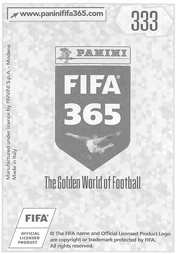 Miniatura 2 de 2017-18 Panini FIFA 365 Stickers Soccer #333 Blaise Matuidi Juventus Official Smaller Than Trading Card Sized Album Sticker in Raw (NM or Better)