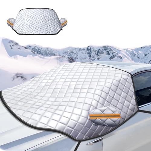 CGDXG Cubreparabrisas Universal para Honda Accord Hybrid Touring Sedan 2020-2025, Protector contra Nieve, Helada y Sol para Coche SUV Fácil de Instalar,L