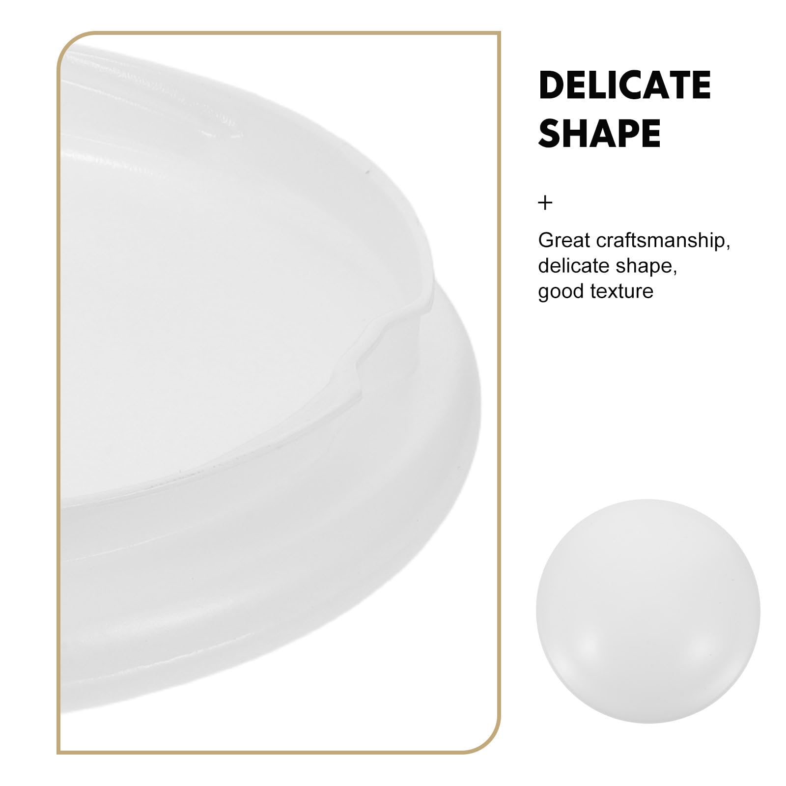 Pantalla Acrílica para Ventilador de Techo 18 CM Diámetro X 2 CM Altura Globo Reemplazo Lámpara Colgante Dormitorio Pantalla Lámpara Hongo para Iluminación Interior