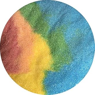 Retro Sweets by Happy Candy® Pick n Mix 600 Grams Choose From Hundreds of Sweets (Mixed Up Sherbet Crystals (Rainbow Crystals))