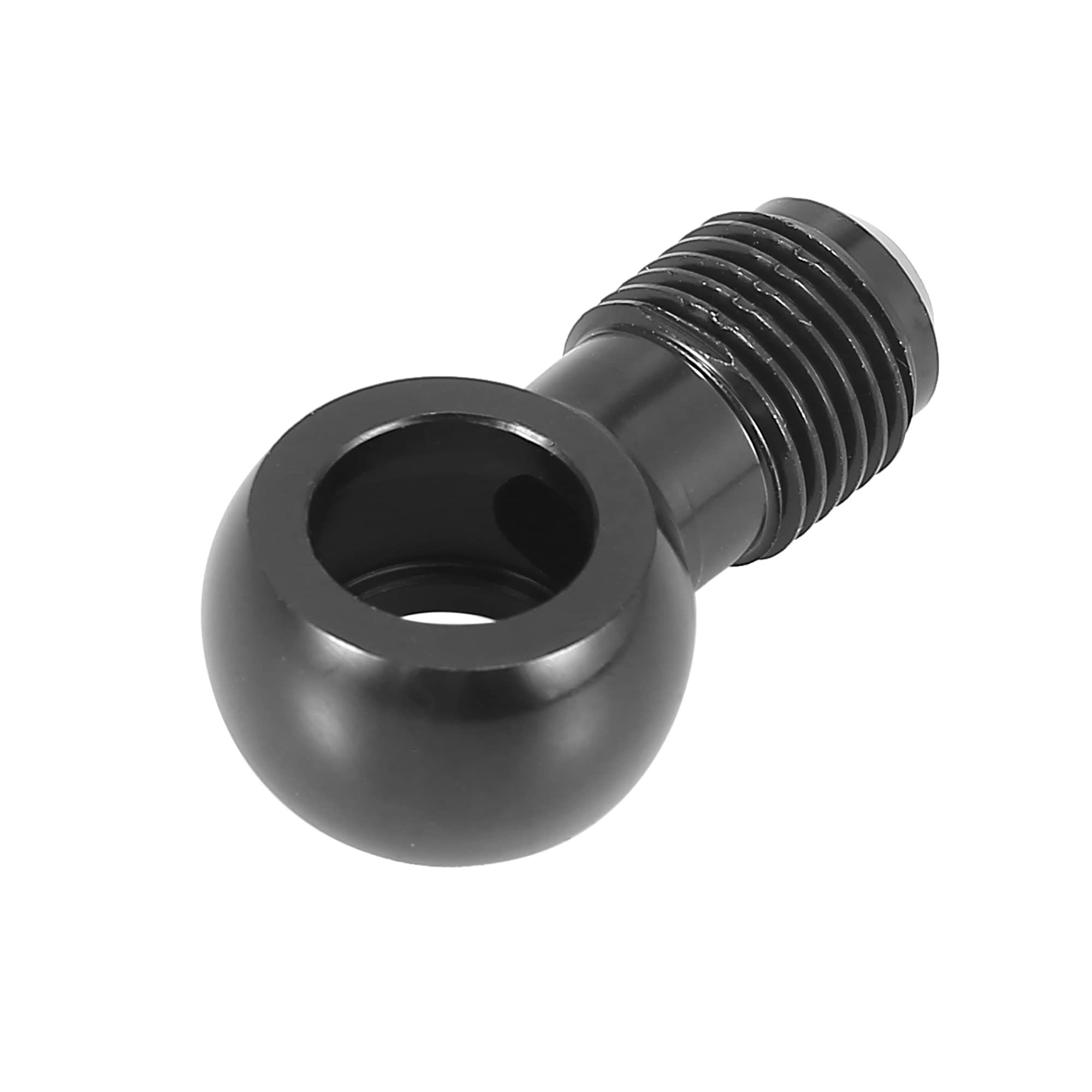 X AUTOHAUX 1 Pieza Diámetro 12mm Combustible Banjo Adaptador A 6AN Macho Adaptador abocinado Conector