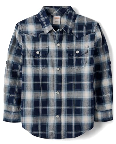 Image of Gymboree Boys' and Toddler Long Sleeve Button Up Shirt
