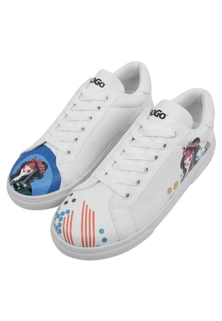DOGO Women's Ace Sneakers, Multicolored, 4 UK