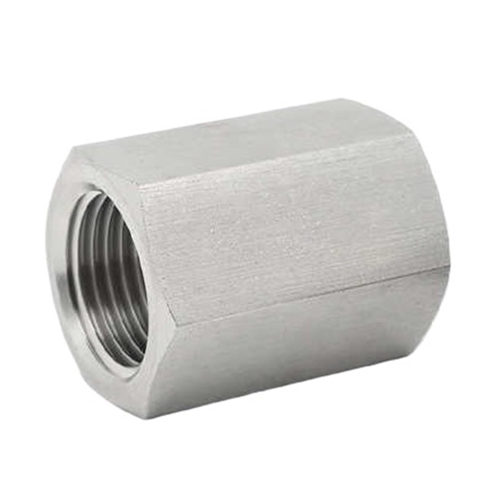 Conector hexagonal de acero inoxidable con funcionamiento cómodo con la llave rosca 3/8 hembra