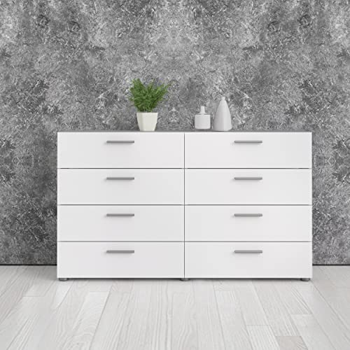 Tvilum Austin 8 Drawer Double Dresser, Truffle Best Deals and Price