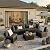 KIGOTY Patio Furniture Set,7 Pieces Modular Outdoor Sectional Sofa, PE Rattan Patio Conversation Set, All Weather Wicker Patio Furniture with Cushions and Coffee Table (Black/Black-X)