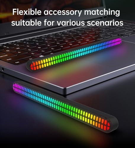Éclairage rythme musical LED sound reactive 48 bits double rangée USB - 6