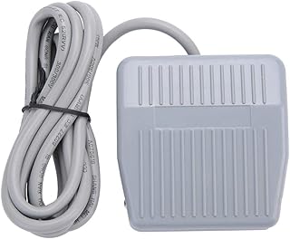 Foot Pedal Switch,Power Foot Switch,250V 10A Foot Switch,Momentary Pedal Switch,AC 250V 10A 1NO 1NC,Applicable for Textile Equipment, Welding Device, Printing Device,TFS-201