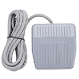 TFS-201 Foot Pedal Switch Electric Momentary ON Off Switch, Step Control AC 250V 1NO 1NC,Control and Switches