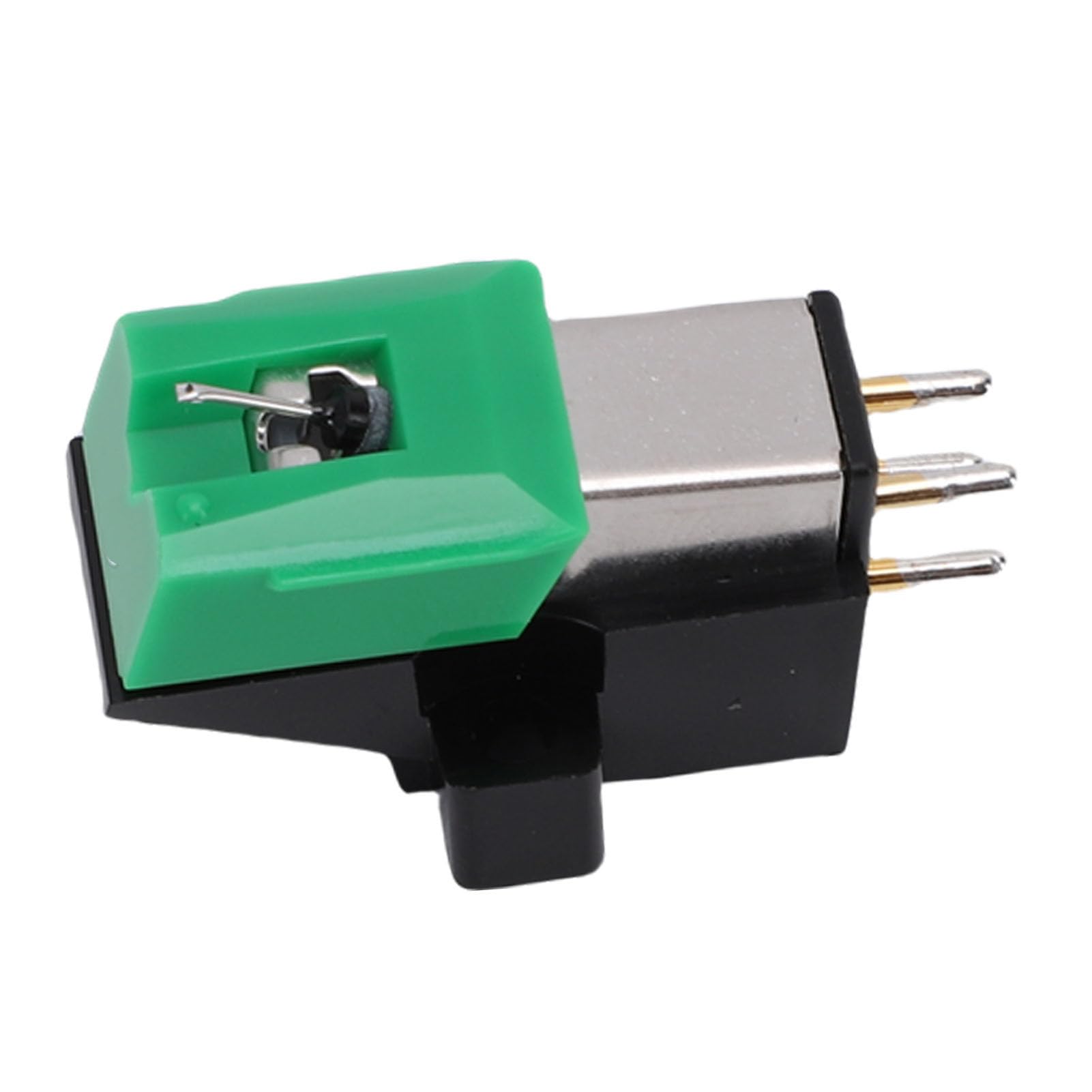 Luocute Sostituzione per Cartuccia Giradischi a Magnete Mobile AT 95E MM con Struttura Magnetica Ellittica a Doppia Forma di V per Giradischi AT e Giradischi DJ