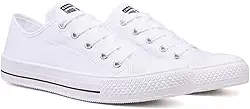 Tenis Casual Feminino Cano Baixo Branco Moda Leve