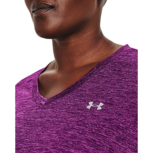 Image of Under Armour Plus Size Tech Solid Short Sleeve V-Neck