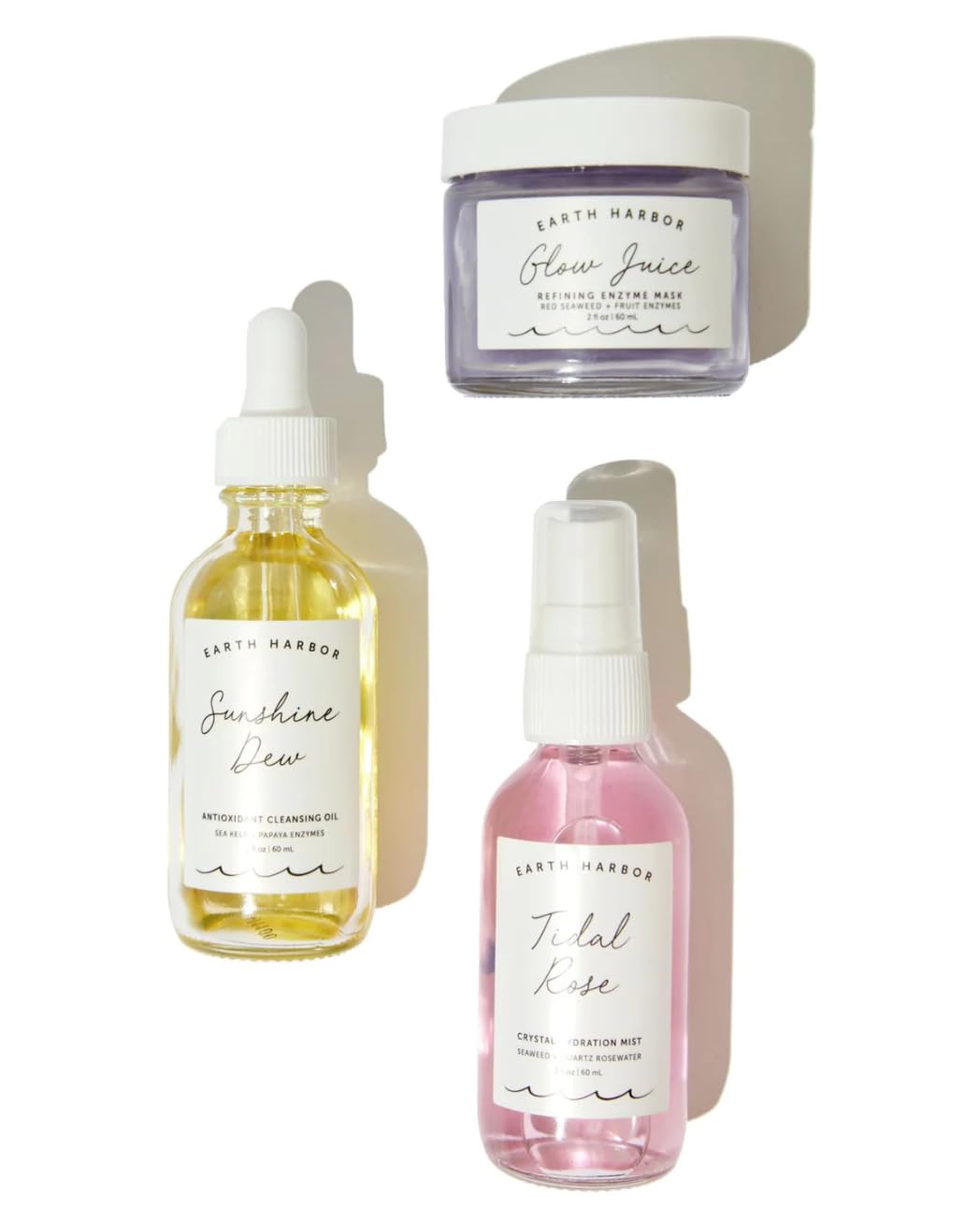 SEAS The Day Kit by Earth Harbor (Includes Sunshine Dew 60 mL, Glow Juice 60 mL, and Tidal Rose 60 mL)