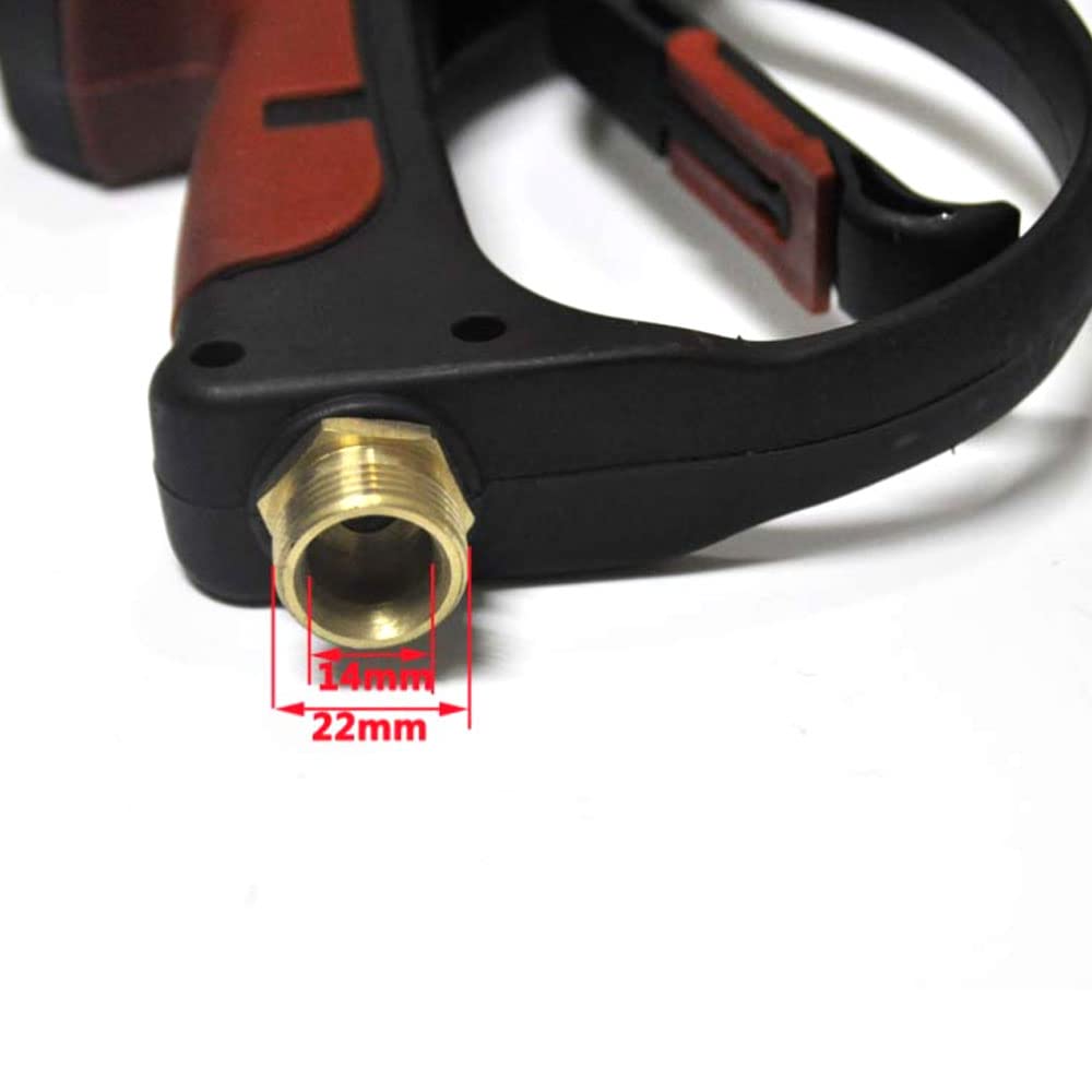Pistolet do myjki wysokociśnieniowej z przedłużką różdżki, pistolet do mycia ciśnieniowego z lancą, 5 dysz szybkiego łączenia do okien, samochodu, domu, czyszczenia zwierząt domowych