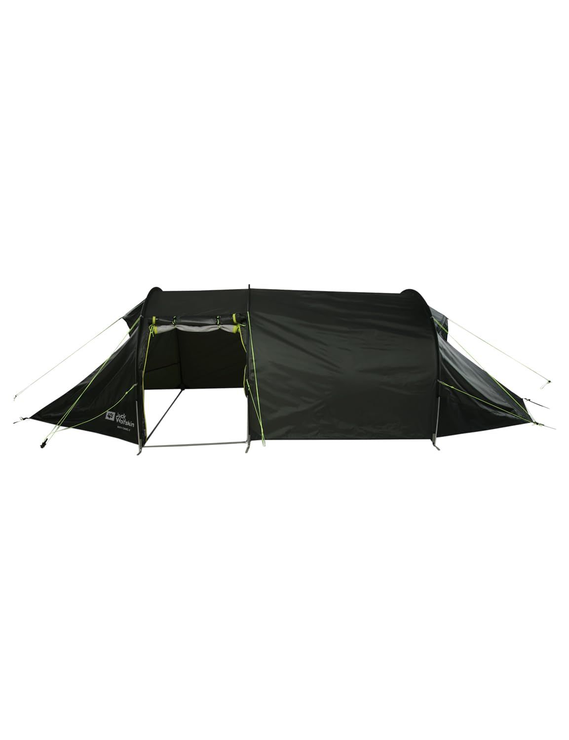 Jack Wolfskin North Tunnel II Tienda de Campaña Automática Acampada, Adultos Unisex, Islandia Moss, Talla única