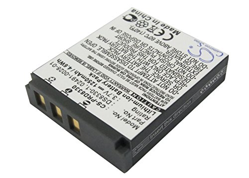 Tensione: 3.7V TECHTEK Batteria 1250mAh compatibile con [Rollei] Compactline 150, Prego 8330, Prego DP8300, DP8330, RCP-7430XW, RCP-8427XW, RCP-8527X, per [Acer] CP-8531, CR-8530, per [Revue] DC 10.1, DC FBA
