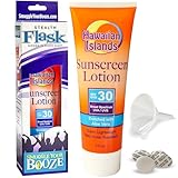 Smuggle Your Booze 73023 Sunscreen Bottle Stealth Flask
