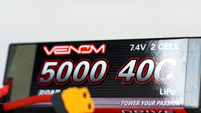 Amazon.com: Venom Sport Power 40C 2S 5000mAh 7.4V LiPo Battery