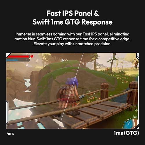 Image of Pixio PX278 Wave 27 inch 180Hz Refresh Rate Quad HD 1440p Resolution Fast IPS Panel 1ms GTG Response Time Built-in Speakers Gaming Monitor with AMD FreeSync