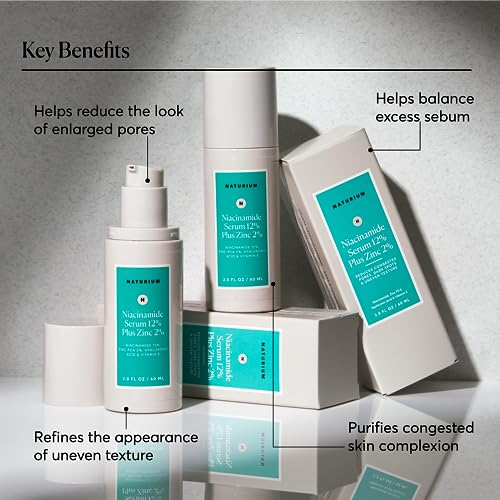 Naturium Niacinamide Face Serum 12% Plus Zinc 2% Jumbo, Anti-Aging, Pore Minimizer & Dark Spot Corrector with Hyaluronic Acid & Vitamin E, Vegan & Cruelty-Free, 2 oz - image 6
