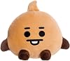 AURORA, 61369, BT21 Official Merchandise, Baby SHOOKY Sitting Doll 8In, Soft Toy, Brown