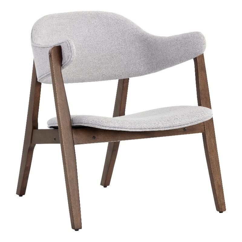 Sunpan Accent Chair, Light Grey