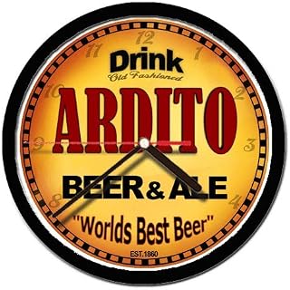 ARDITO beer and ale wall clock