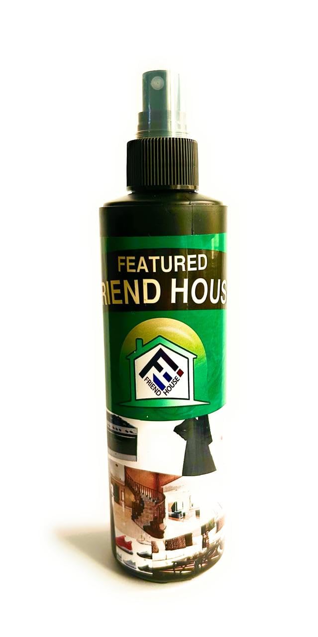 Friend House All Purpose Stain Remover 250ml - Powerful Multi-Surface Cleaner for Clothes, Abaya, Carpet, Upholstery, Fabric, Marble, Kitchen, Shoes, Furniture, Car, Glass, and More.