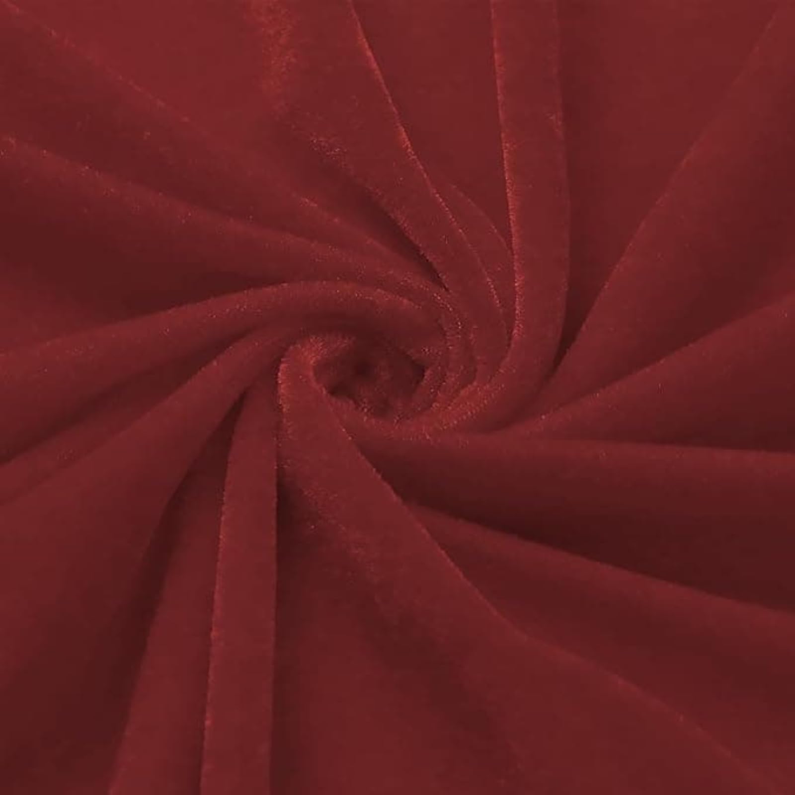 RRCBMD Little Red Riding Hood Cape Velvet Cloak for Halloween Christmas Cosplay Party Pure-wine red-S-23.62 inch - Image 4