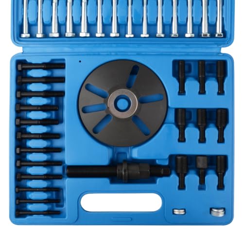 DAYUAN Harmonic Balancer Puller Removal & Installation Tool Kit Flywheel Remover Crankshaft Pulley Removal Steering Wheel Pulling Set - Thumbnail 4