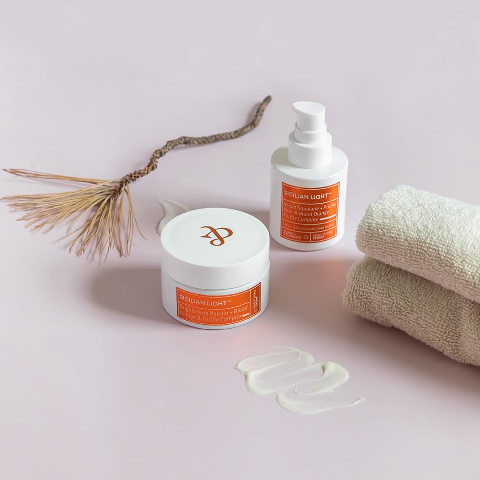 The Sicilian Light Day Dreamer with Retinoid, Vitamin C and Truffle Complex Serum and Cream Duo - Image 4