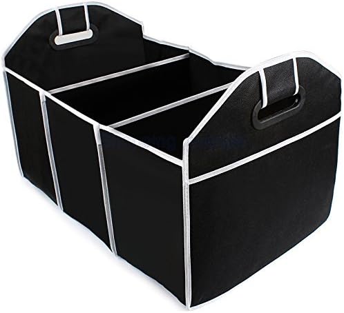 Portable Collapsible Folding Flat Trunk Auto Organizer for Car SUV Truck Van 2 Pack 2 Pack Deal