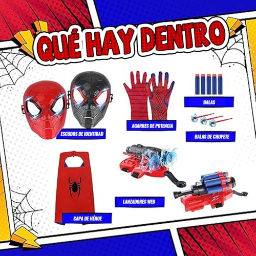 La Mejor Lista de Mascara spiderman más recomendados. 26 Imagen adicional