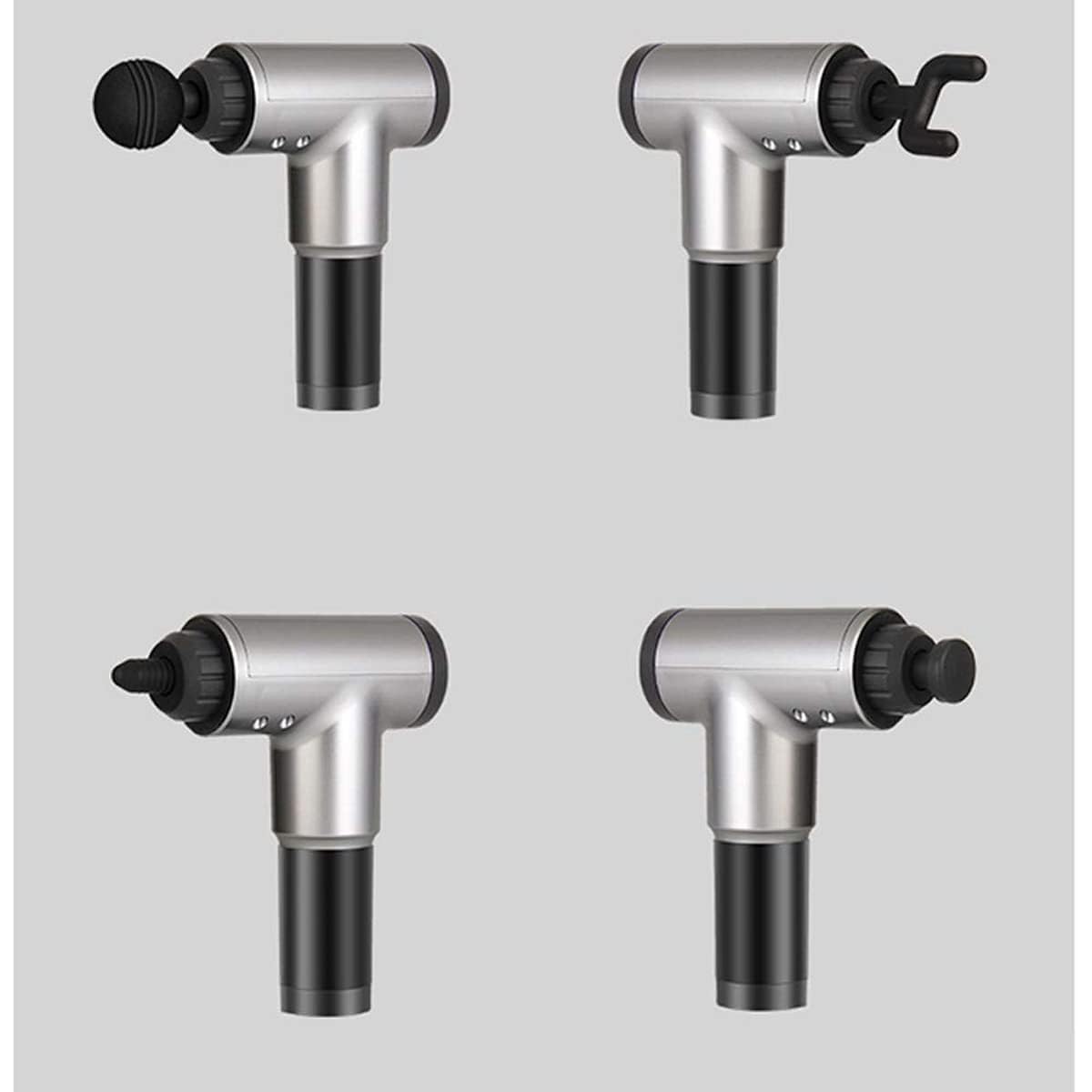 Portable Electric 6 Speeds Massage Gun Cordless Handheld Deep Tissue & Muscle Percussion | Battery Powered Quiet Brushless Massager Machine for Body Pain Relief Blood Circulation Device-image-7