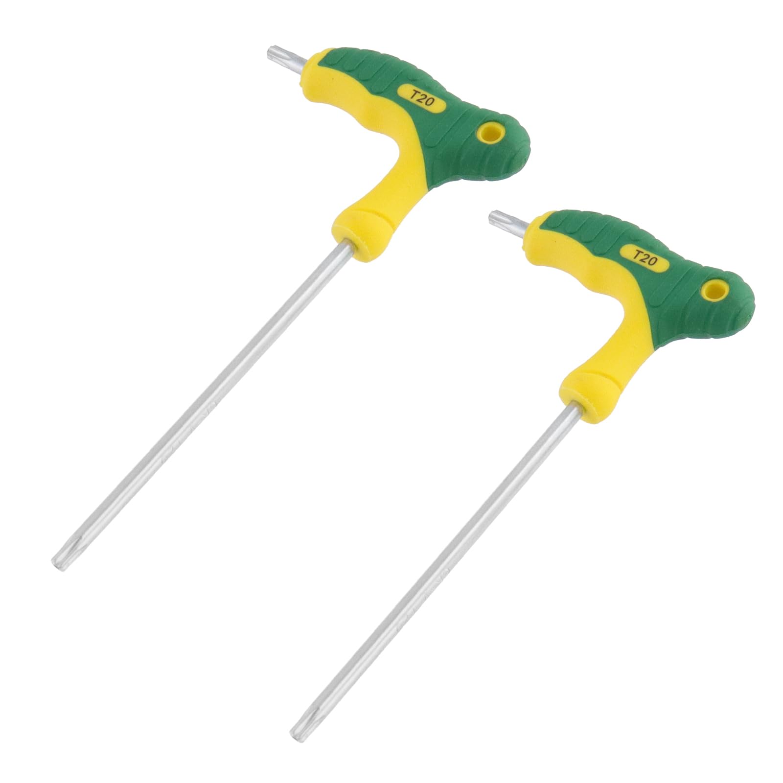 Antrader T20 Anti Tamper Proof Torx Wrench,CR-V Dual‑End,2pcs,Two-tone